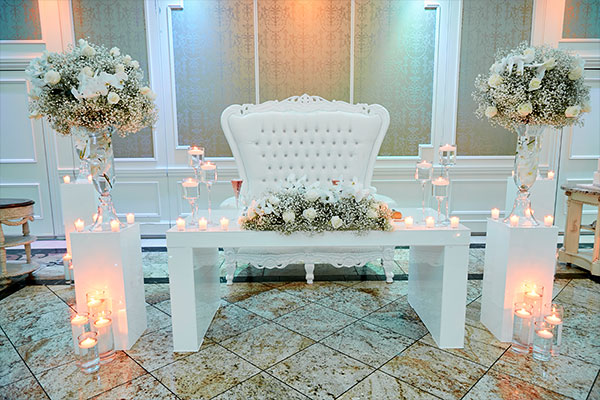 The Terrace Wedding table