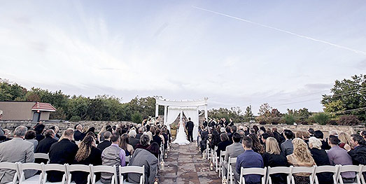 Rooftop Wedding Ceremony New Jersey